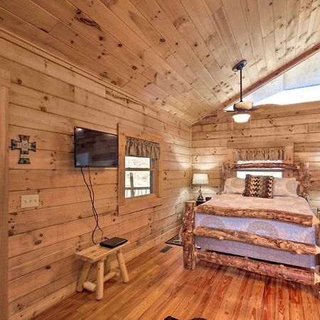 Bryson City Cabin With Wraparound Deck And Hot Tub Dış mekan fotoğraf